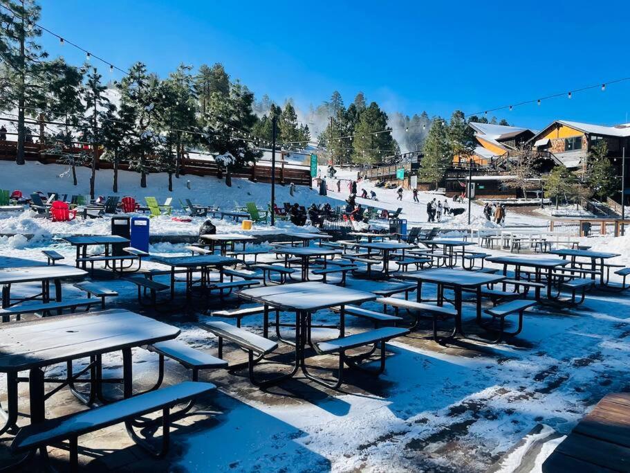 ביג בר לייק Sled-Ski Lakeside Village Cabin - Spa - Bbq - Firepit - Loft - Games מראה חיצוני תמונה