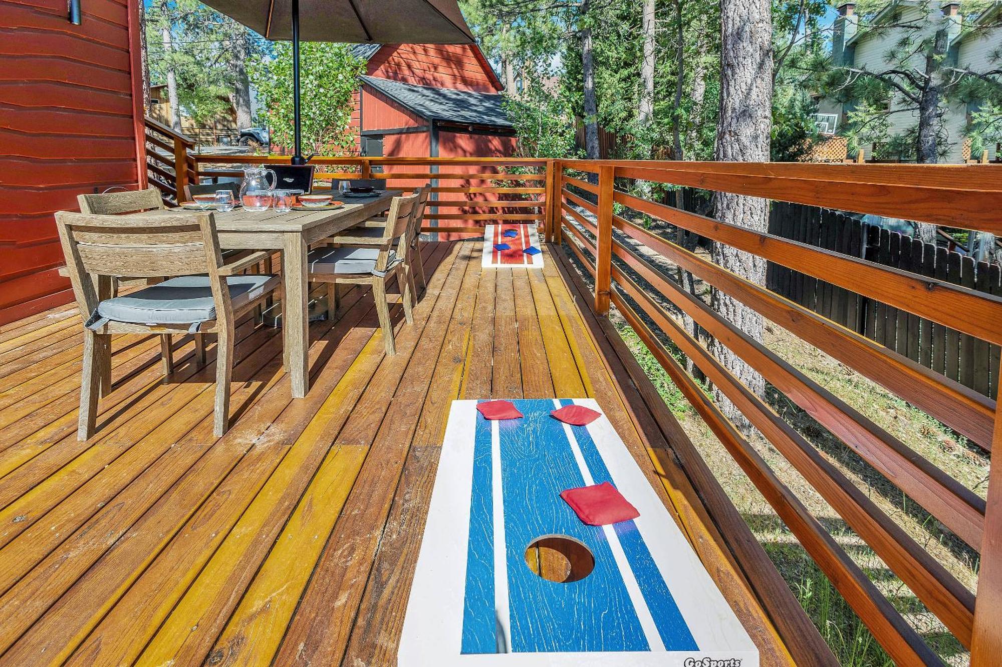ביג בר לייק Sled-Ski Lakeside Village Cabin - Spa - Bbq - Firepit - Loft - Games מראה חיצוני תמונה
