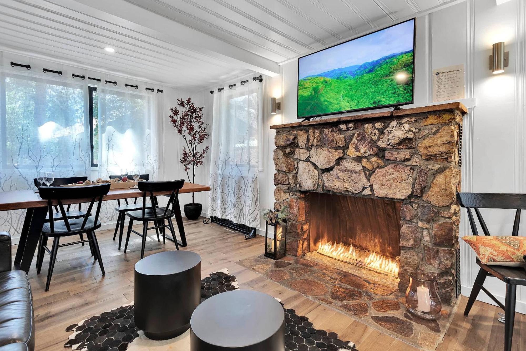ביג בר לייק Sled-Ski Lakeside Village Cabin - Spa - Bbq - Firepit - Loft - Games מראה חיצוני תמונה