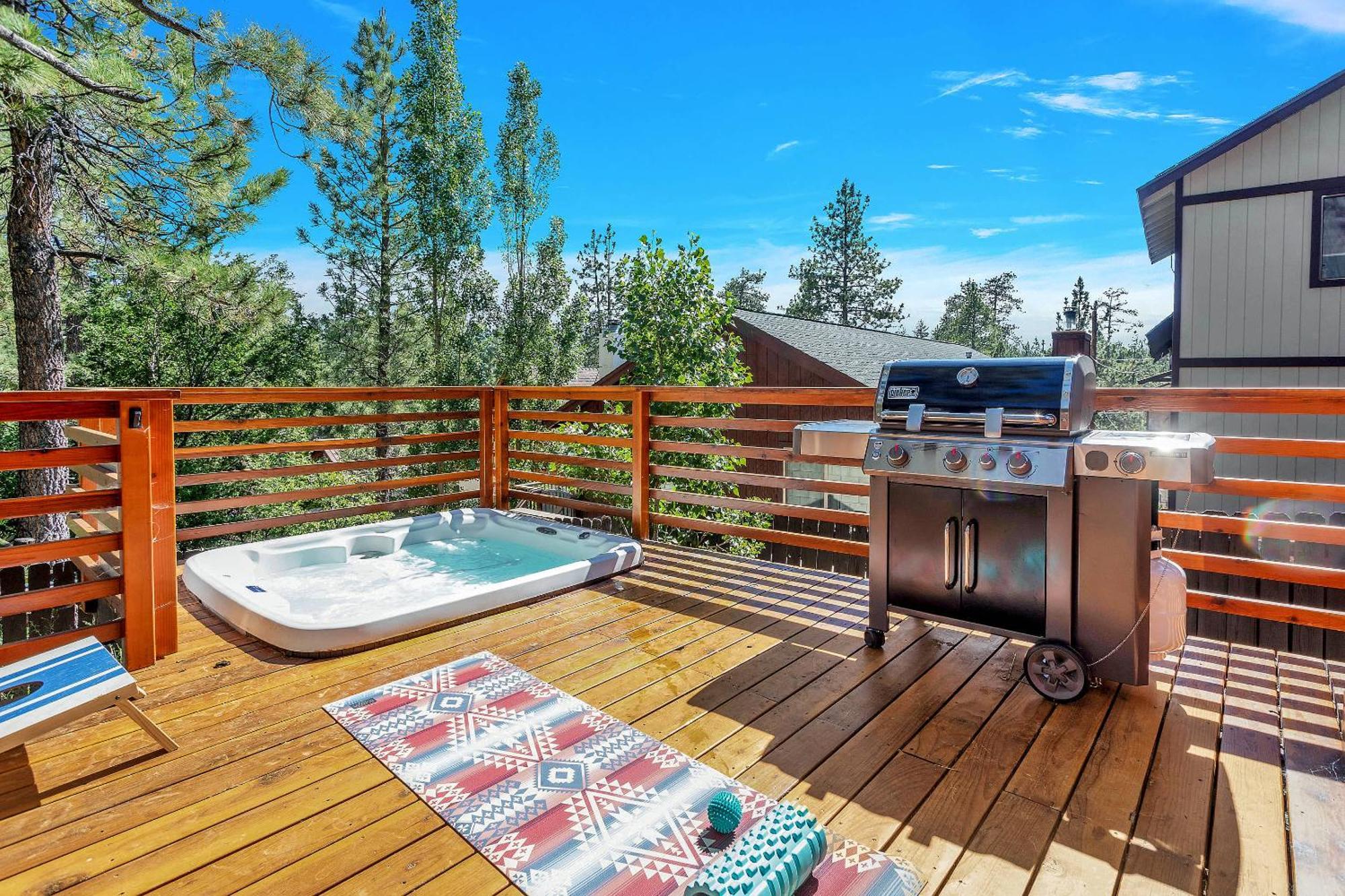 ביג בר לייק Sled-Ski Lakeside Village Cabin - Spa - Bbq - Firepit - Loft - Games מראה חיצוני תמונה
